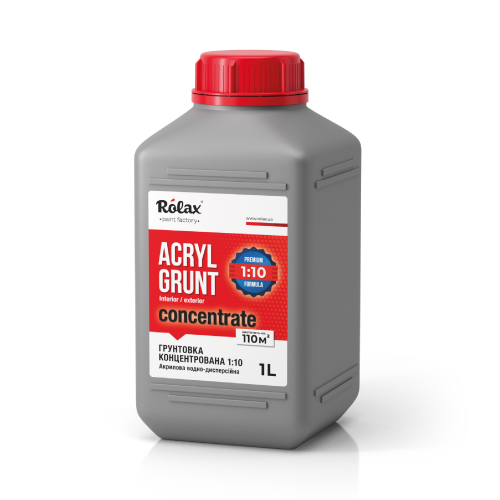 Грунтовка акриловая концентрат 1:10  «ACRYL GRUNT CONCENTRATE»