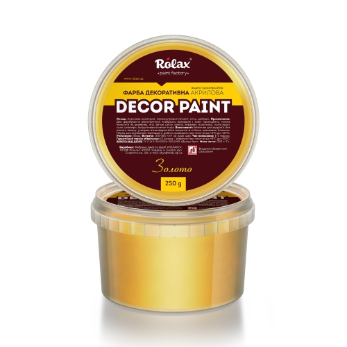 Фарба декоративна акрилова «DECOR PAINT»