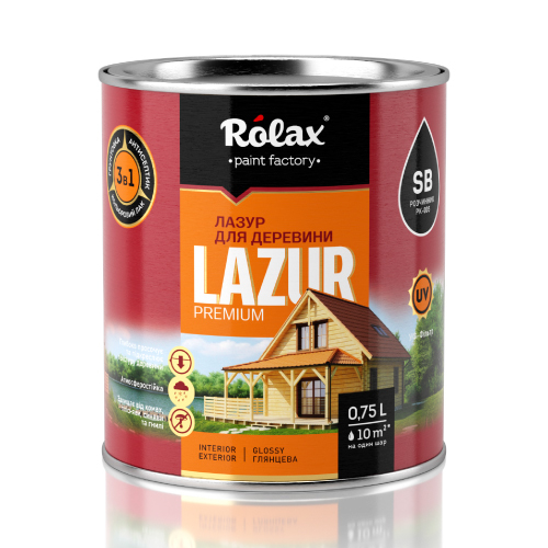 RAFOLEX(ラフォレックス) Лазурь алкидная для дерева Ролакс™ - Rolax