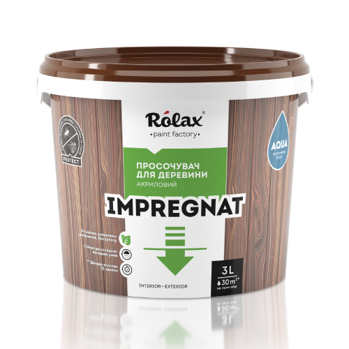 Пропитка для древесины акриловая «IMPREGNAT»